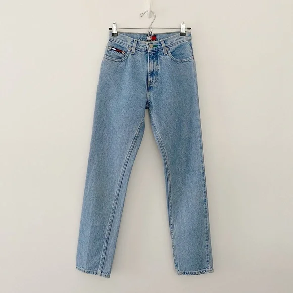 Tommy Hilfiger Vintage ‘98 High Rise Slim Straight Leg Jeans Size 3 - Picture 4 of 11